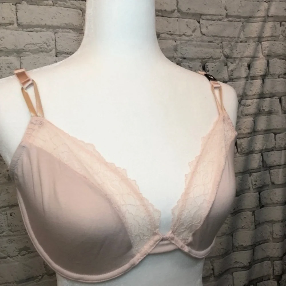 VICTORIAS SECRET Tee Unlined Cotton Demi 34DDD - Picture 5 of 11